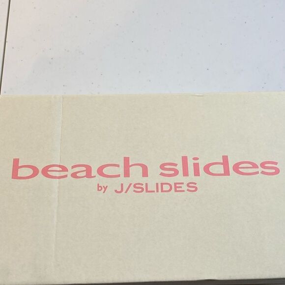 NIB J/Slides Unisex Squish Gray EVA Lightweight Beach Slides - Women Size 7 - Picture 9 of 10